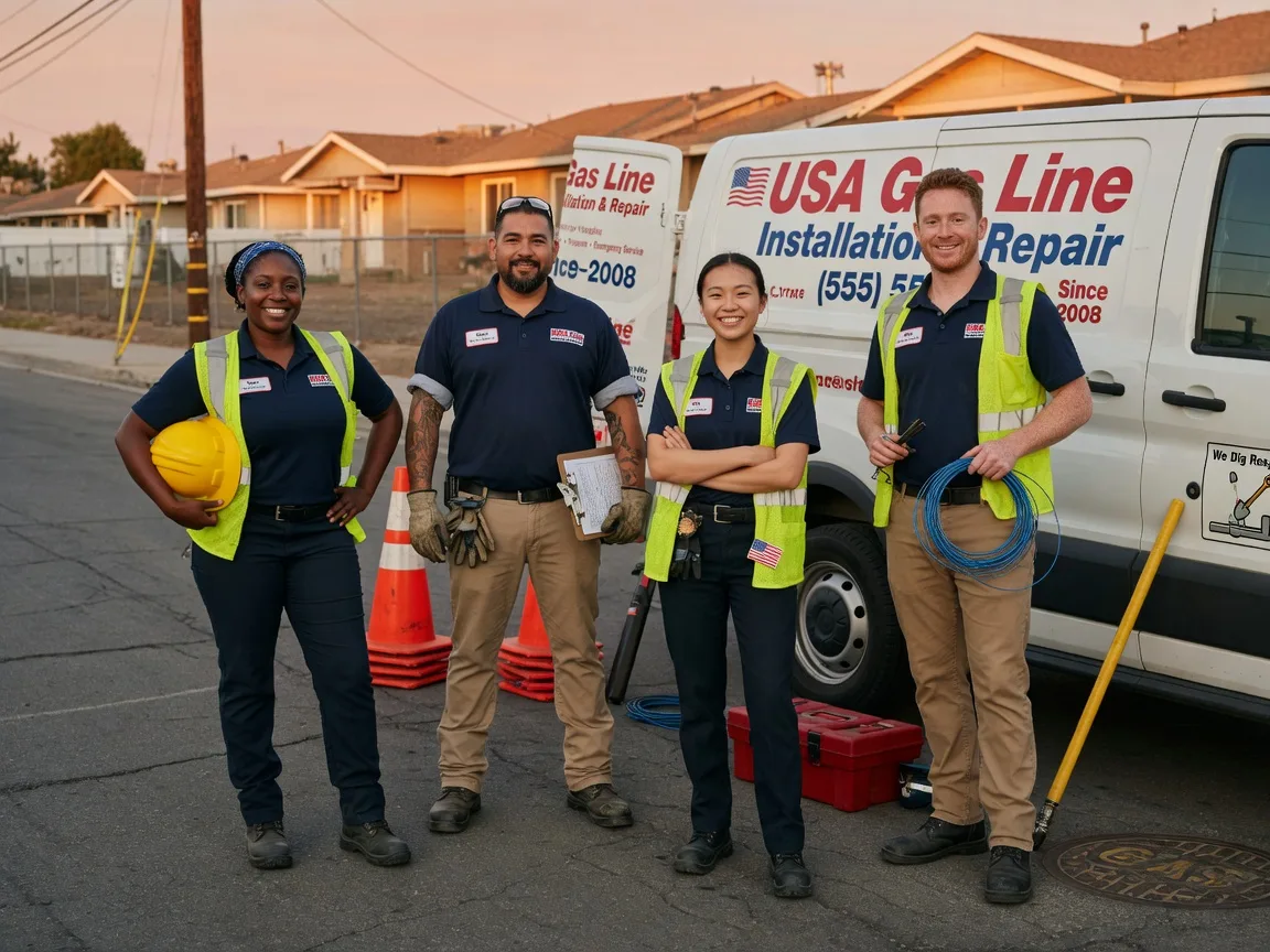 Gas Line Installation company in Danville, AR
